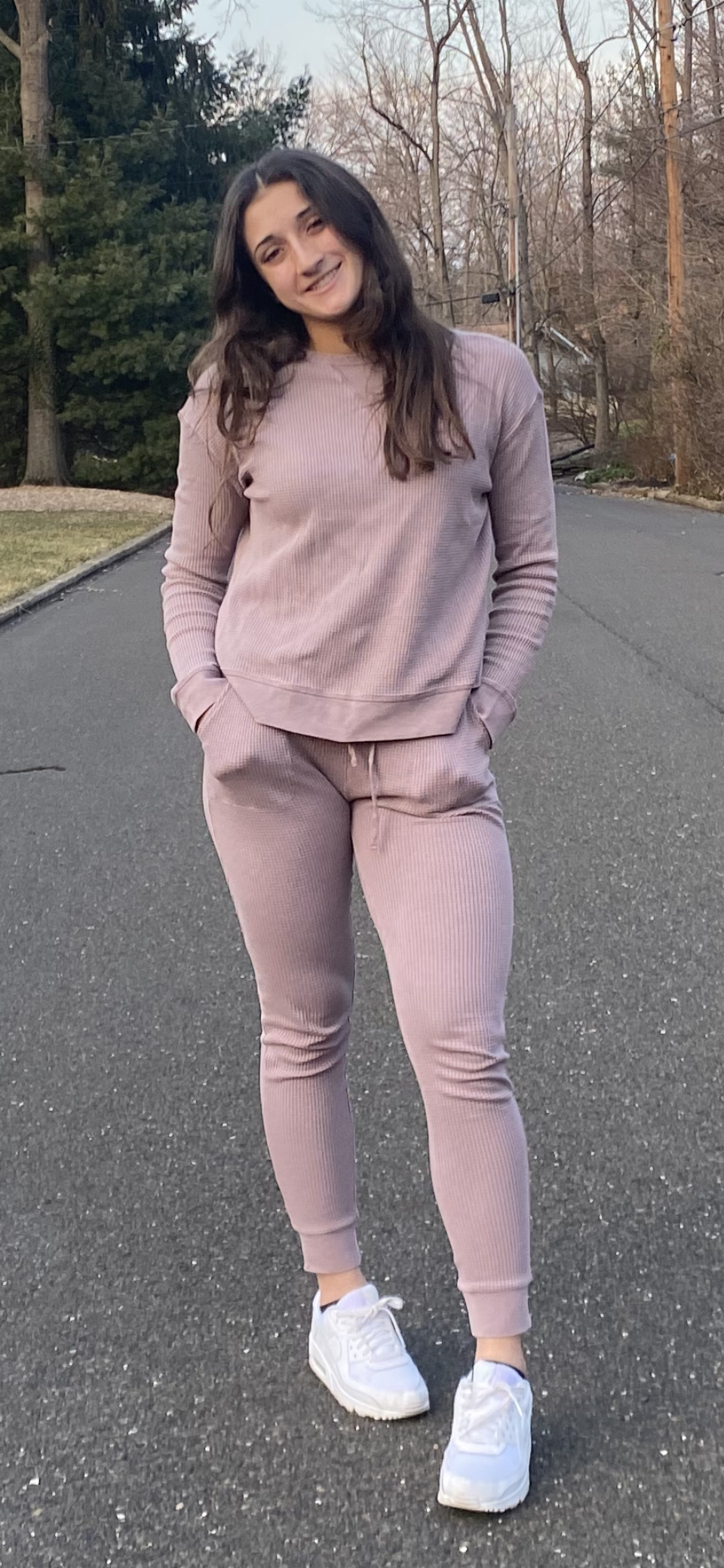 Womens Cotton Waffle Pullover and Jogger Set – CLOTHES FOR COMFORT
