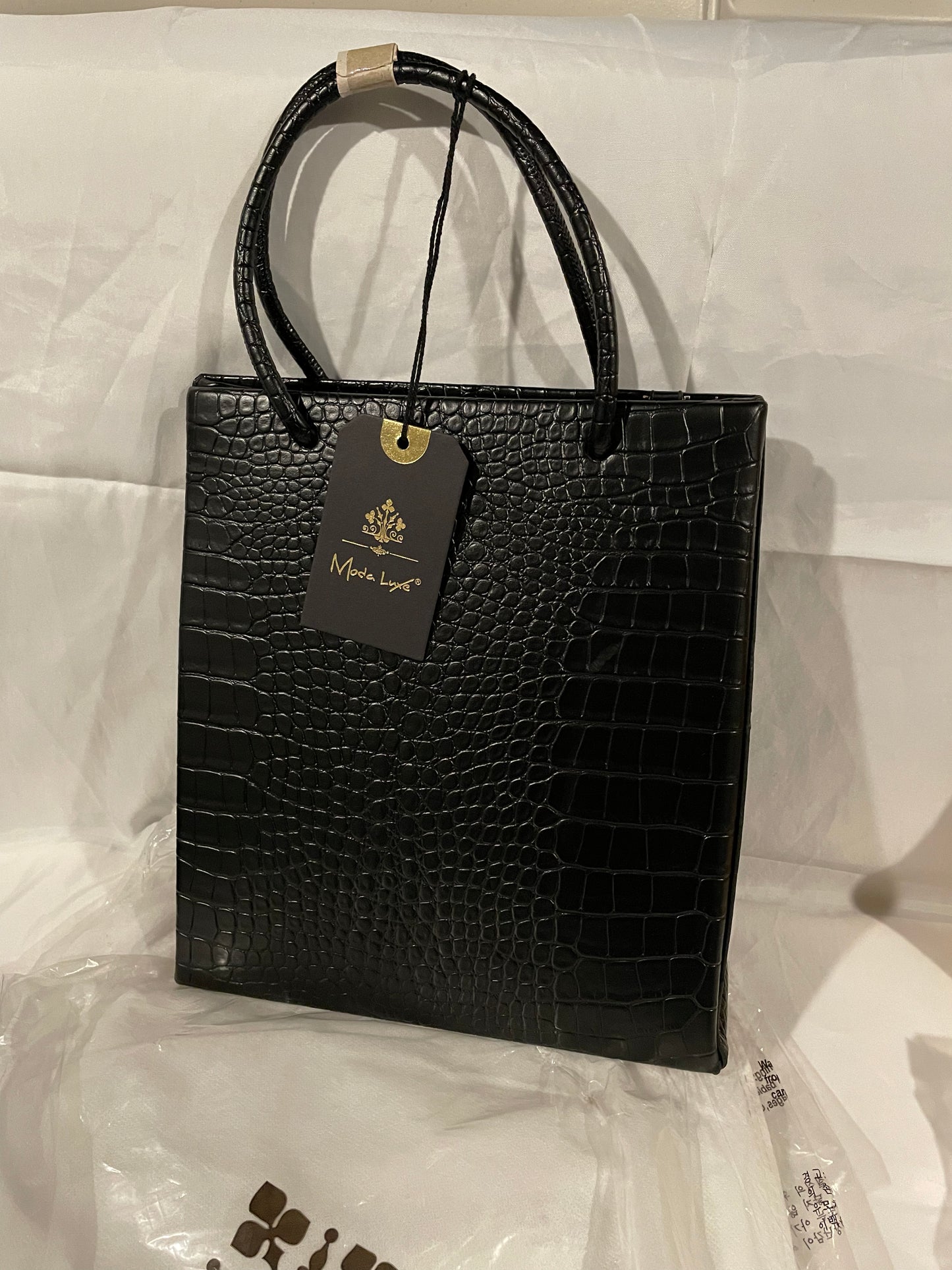 BLACK MODE LUXE HYDE PARK TOTE BAG