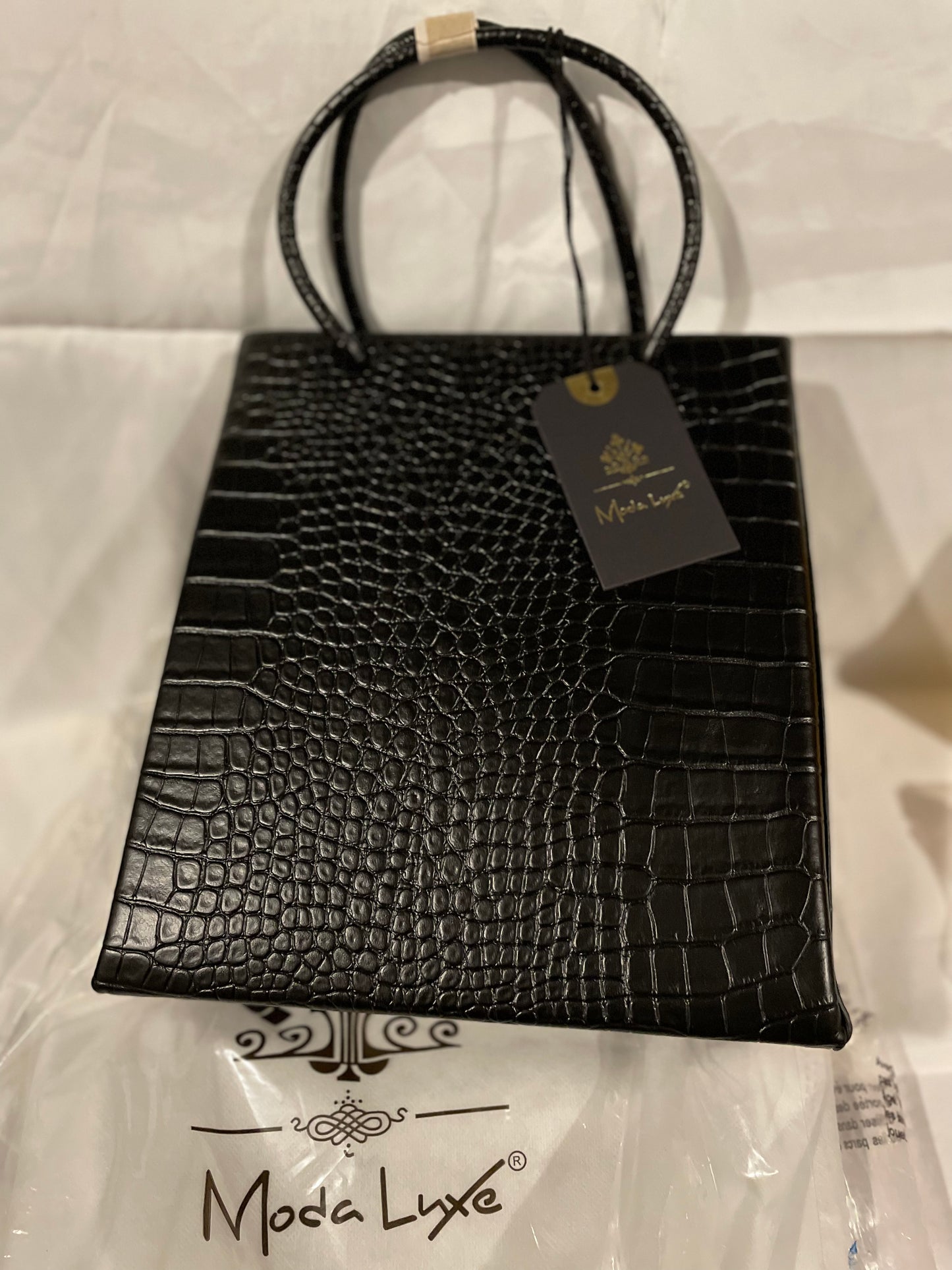 BLACK MODE LUXE HYDE PARK TOTE BAG